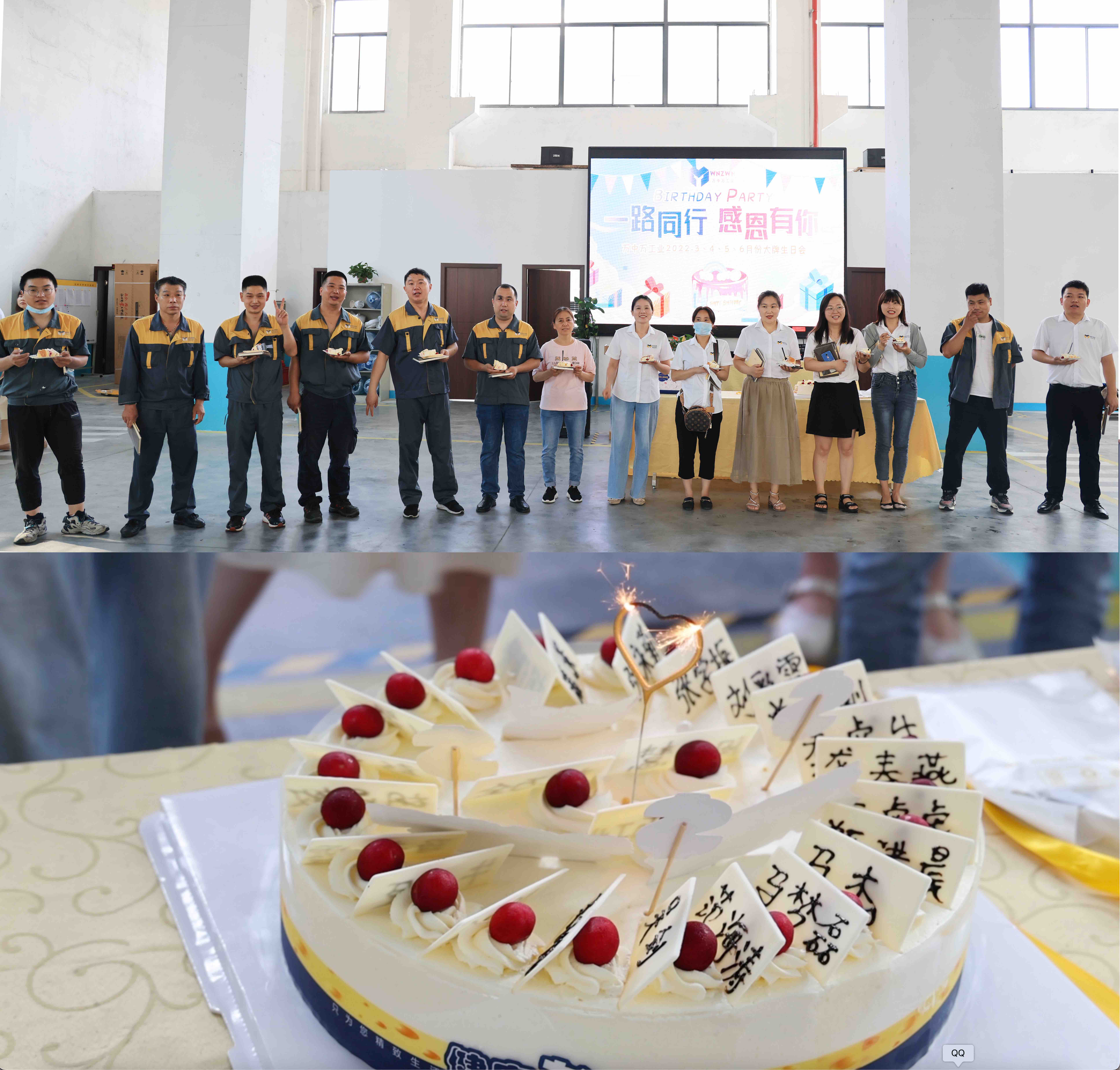 萬中萬工業(yè)202203-06月份生日會(huì)